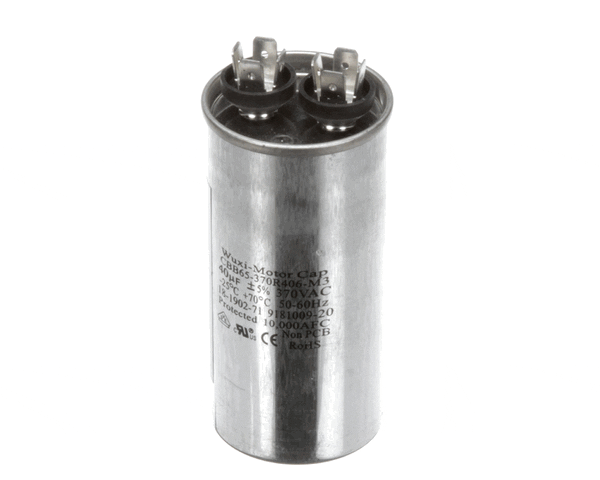 Ice O Matic 9181009-20 Run Capacitor, 40uF, 370 Volt, 50/60HZ (ICE9181009-20)