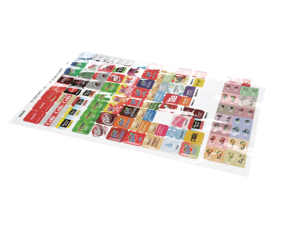 Cornelius 620921359 Decal-Set Coke Flavor Fusion (ICO1041448)
