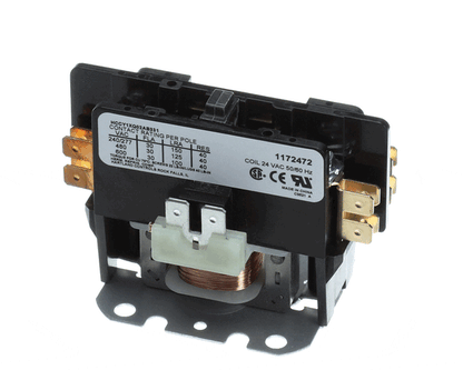 International Comfort Pro ICP1172472 Contactor, 24V Coil, 50/60HZ, 30A, 1 Pole (ICP1172472)