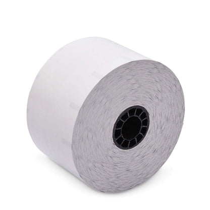 Iconex Sticky Media, 2.28" x 350 ft, White, 12 Rolls/Carton (ICX90232634)