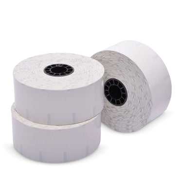 Iconex Sticky Media, 3.15" x 350 ft, White, 12 Rolls/Carton (ICX90232663)