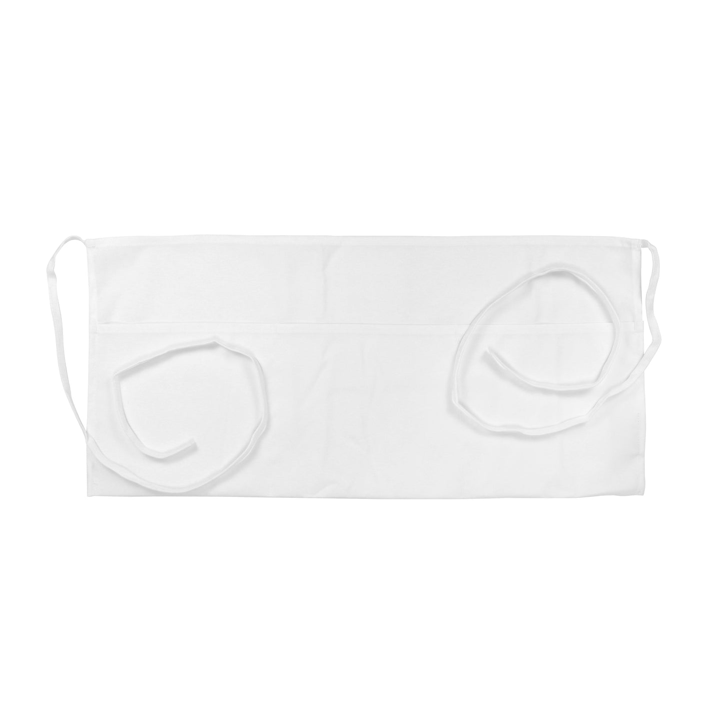 Hospeco® Mariposa Waist Apron 26x12 White, Case of 48 (HOSWAISTAPRON-WHT-CS)