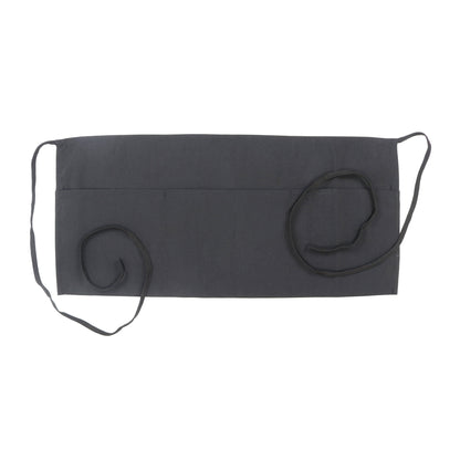 Hospeco® Mariposa Waist Apron 26x12 Black, Case of 48 (HOSWAISTAPRON-BLK-CS)