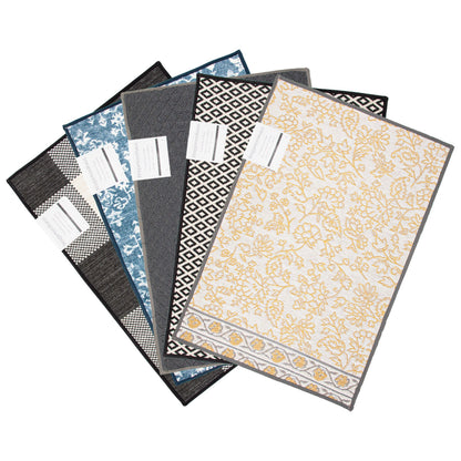 Arkwright Home® Impressions Woven Rugs, 20x30, 20/Case, Assorted Prints (IMPRESSIONS20X30ASST)