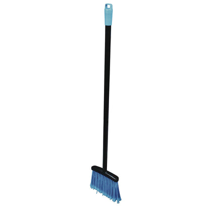 Impact Lobby Dust Pan Broom, 36.86", Black/Blue (IMPT001501)