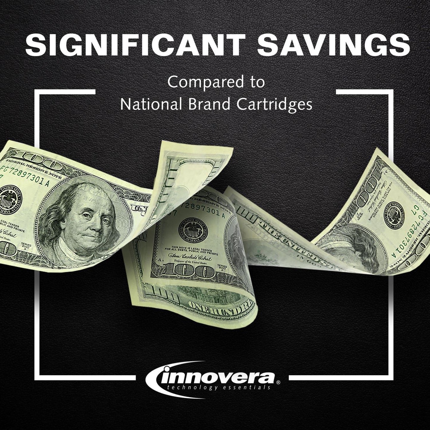 Innovera Remanufactured Black Drum, Replacement for 19A  (CF219A), 12,000 Page-Yield (IVRCF219A)