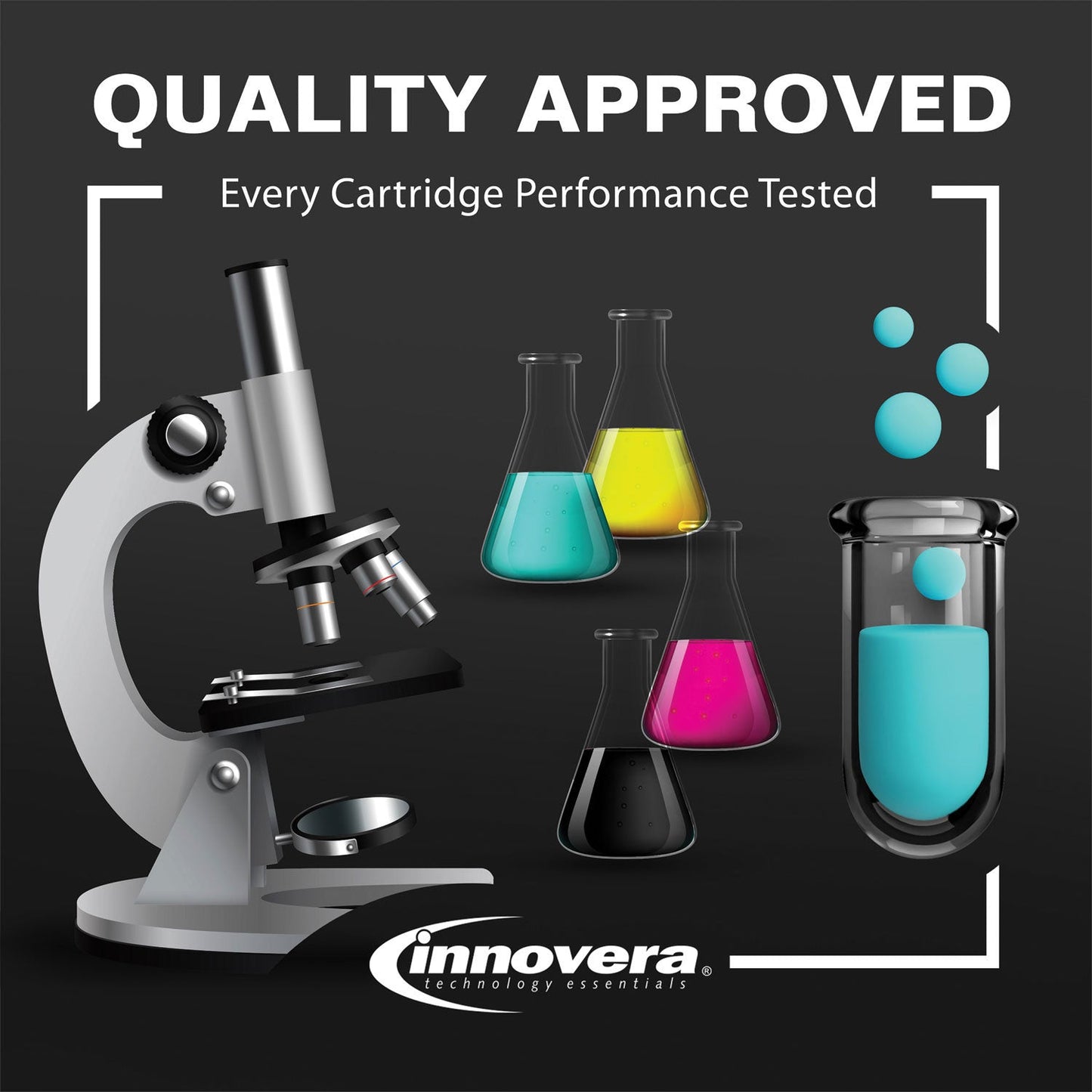 Innovera Remanufactured Black High-Yield Toner, Replacement for 48X  (W1480X), 9,500 Page-Yield (IVRW1480X)