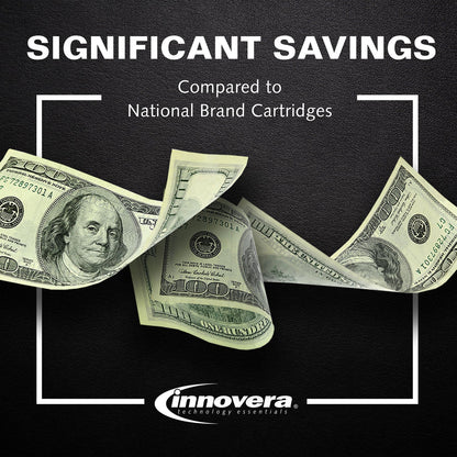 Innovera Remanufactured Black High-Yield Toner, Replacement for 48X  (W1480X), 9,500 Page-Yield (IVRW1480X)