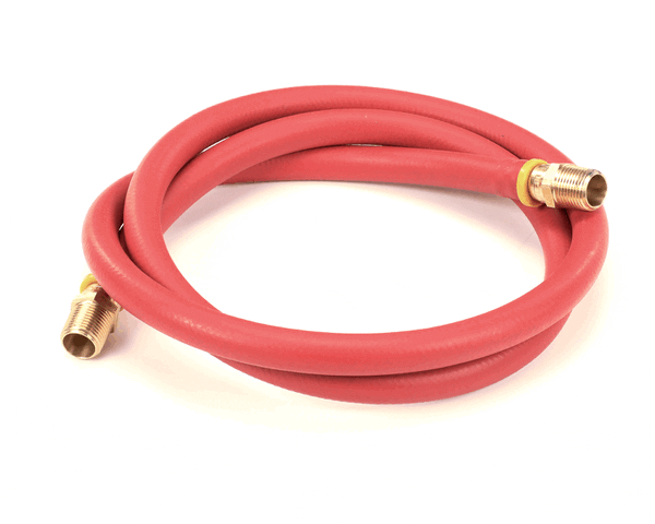 Jackson 5700-004-19-99 A-Hose Assembly 1/2 Id X 67 Lg Red (JAC5700-004-19-99)