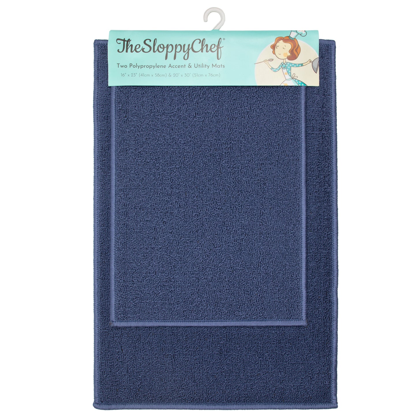 Arkwright Home® Sloppy Chef 2pc Rug Set 16x23 & 20x30 Assorted, 12/Case (JAKARTA-2PC-ASST-CS)