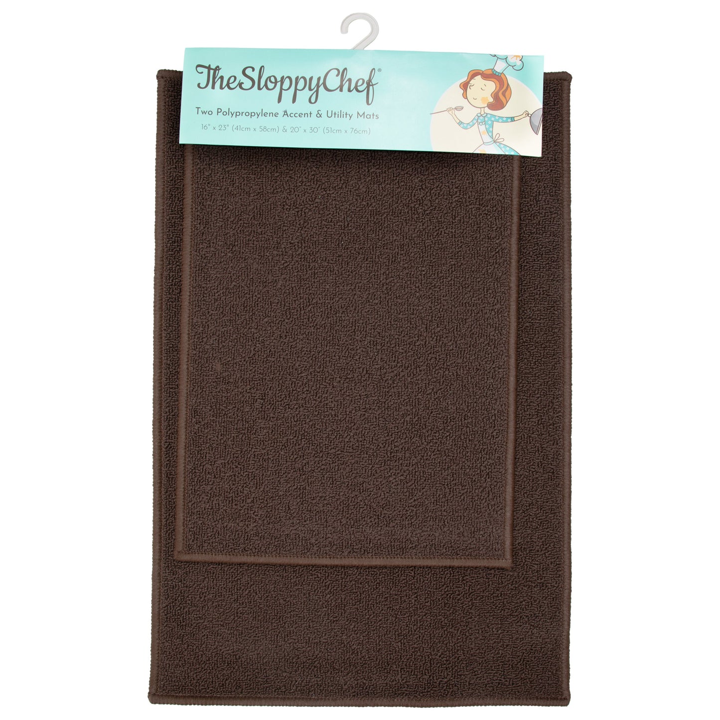 Arkwright Home® Sloppy Chef 2pc Rug Set 16x23 & 20x30 Assorted, 12/Case (JAKARTA-2PC-ASST-CS)
