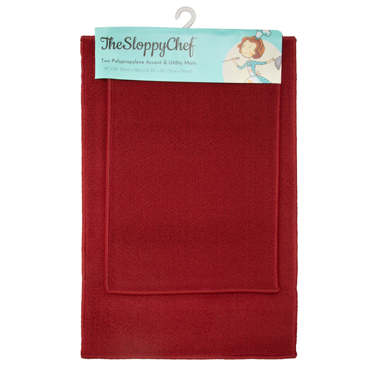 Arkwright Home® Sloppy Chef 2pc Rug Set 16x23 & 20x30 Assorted, 12/Case (JAKARTA-2PC-ASST-CS)