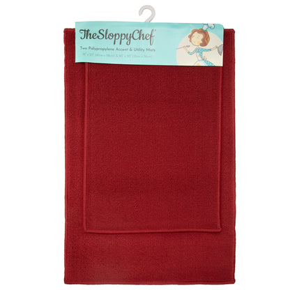 Arkwright Home® Sloppy Chef 2pc Rug Set 16x23 & 20x30 Assorted, 12/Case (JAKARTA-2PC-ASST-CS)
