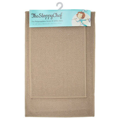 Arkwright Home® Sloppy Chef 2pc Rug Set 16x23 & 20x30 Assorted, 12/Case (JAKARTA-2PC-ASST-CS)