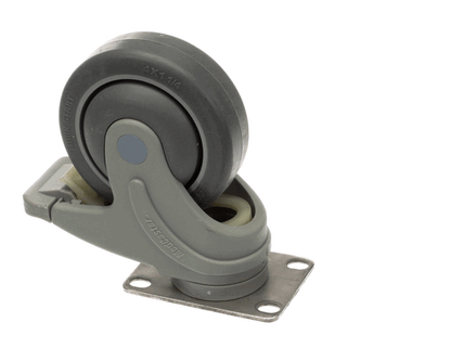 JBT 009080561 Caster,Rigid W/Brake,4,Nylon (JBT009080561)