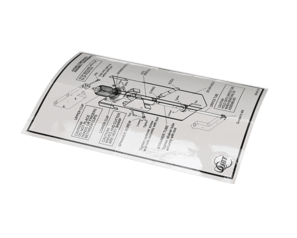 JBT 009450103 Btdecal,Mfj,Components,English (JBT009450103)