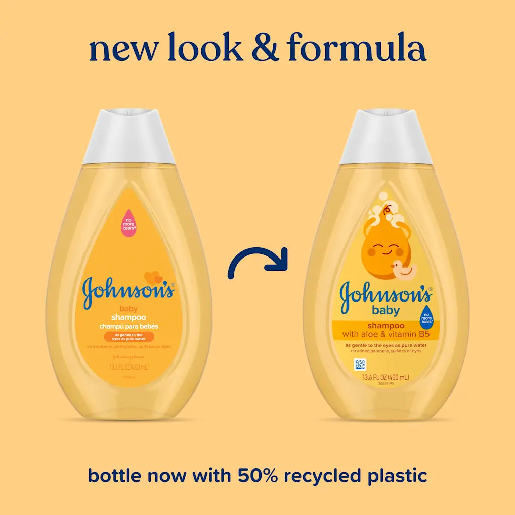 Johnson's® no more tears® Baby Shampoo 1.7 oz. Flip Top Bottle Scented (1111782_EA)