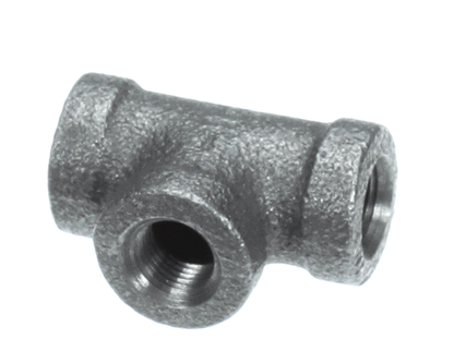 Jade 1813900000 Tee, 1/8 X 1/8 X 1/8 Blk 150# (JD1813900000)