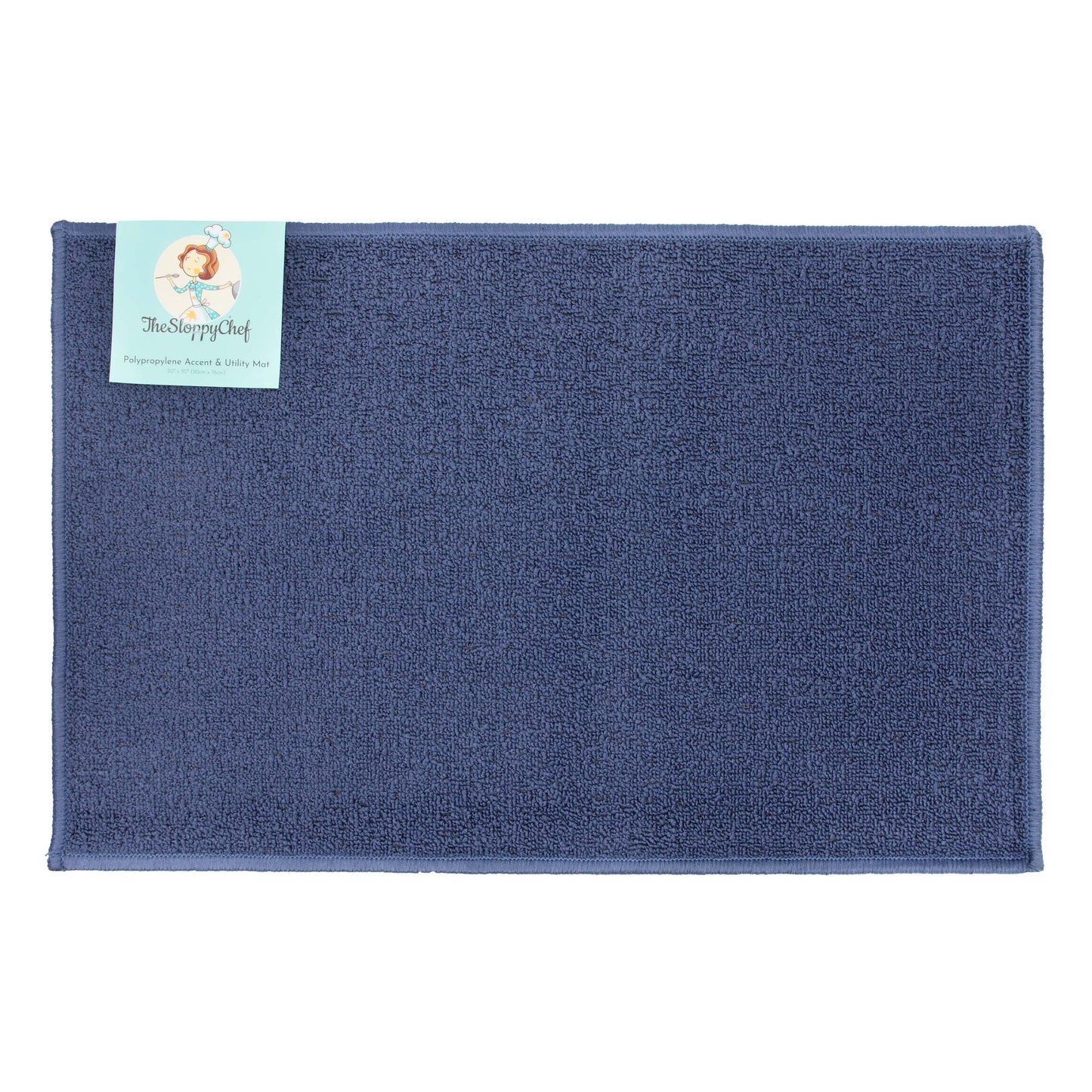 Sloppy Chef Accent Rug 20x30 Blue (PNP-JKT-20X30-BL)