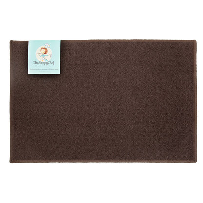 Sloppy Chef Accent Rug 20x30 Brown (PNP-JKT-20X30-BR)