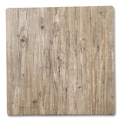 JMC Furniture Topalit Tables, Square, 32 x 32 x 29, Gray Top, Black Aluminum Base/Legs (JMC106C32327)