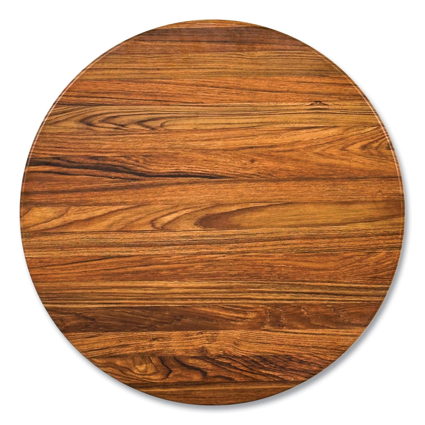 JMC Furniture Topalit Tables, Round, 36" dia x 29"h, Teak Top, Black Aluminum Base/Legs (JMC106C36R8)