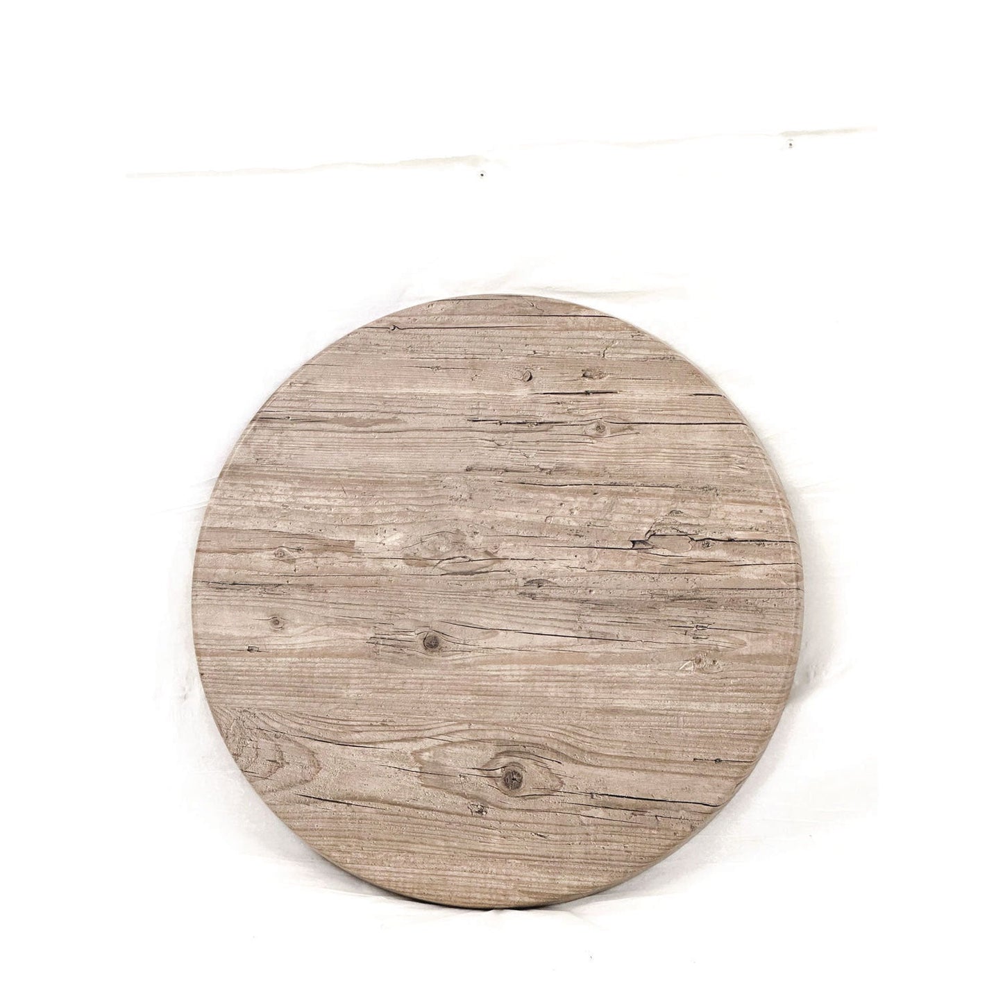 JMC Furniture Topalit Tables, Round, 24" dia x 44"h, Washington Pine Top, Black Iron Base/Legs (JMC106P24R7)
