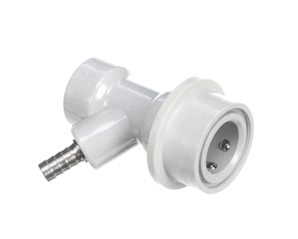 Joe Tap Jt-4027110277 Ball Lock Disconnect, 1/4' Barb, Gas (JOEJT-4027110277)