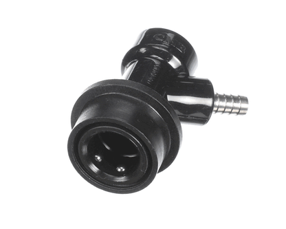 Joe Tap Jt-4027110299 Ball Lock Disconnect, 1/4' Barb, Liquid (JOEJT-4027110299)