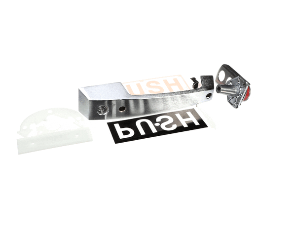 Kason 11229C00024 Pull Handle W/948 4" Bru Chr (KAS11229C00024)