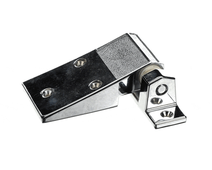 Kason 1255-000014 Hinge Chrome Textured Panel Fl (KAS1255-000014)