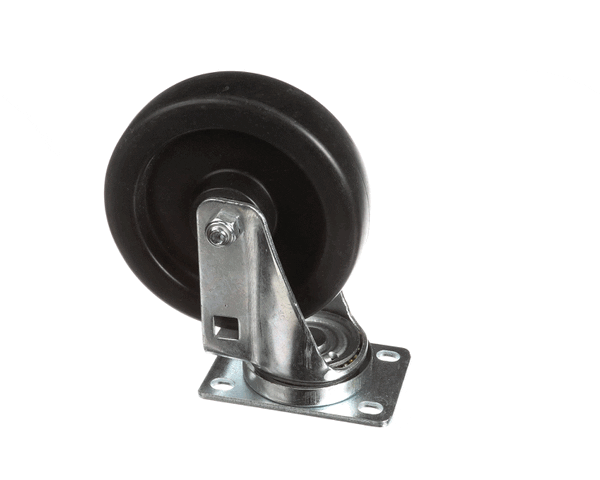 Kason 6C525001Hdp Plate Mount Caster W/ 5" Wheel, No (KAS6C525001HDP)
