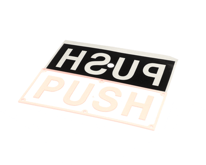Kason 91229000161 Glow Push Panel W/Label (KAS91229000161)