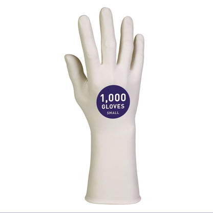 Kimtech G3 White Nitrile Gloves, Small, 6.3 mil, 1,000/Carton (KCC56881)