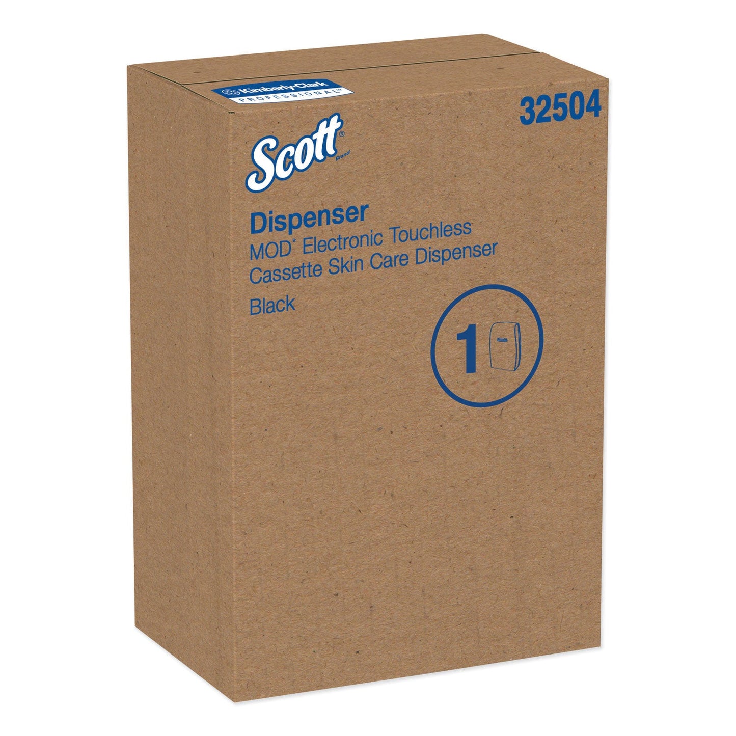 Scott Electronic Skin Care Dispenser, 1200mL, 7.29 x 11.69 x 4, Black (KIM32504)