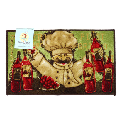 Sloppy Chef Printed Accent Rug 18x30 Chef (P-KTC-18X30-CHEF)