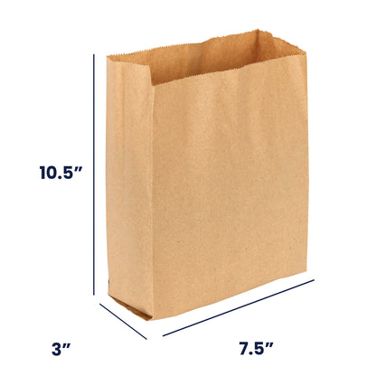 Hospeco® Health Gards® Menstrual Care Receptacle Liners, Brown, 7.5x10.5x3, 500/Case (HOSKL)