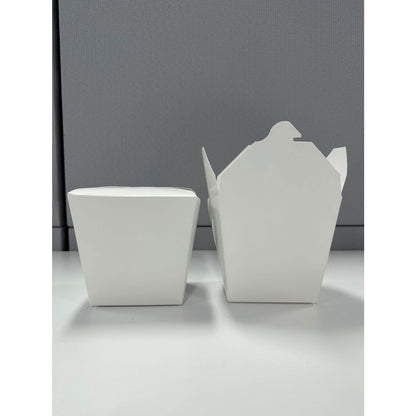 Kari-Out Food Pail, 32 oz, 4 x 3.69 x 4.55, White, Paper, 400/Carton (KOT3103032)