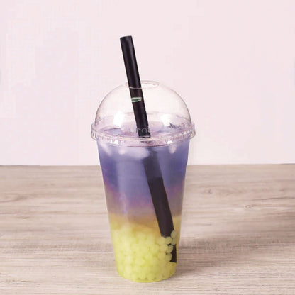Karat Boba Straws, 9", Black, 1,600/Carton (KRTC9060SBLACK)
