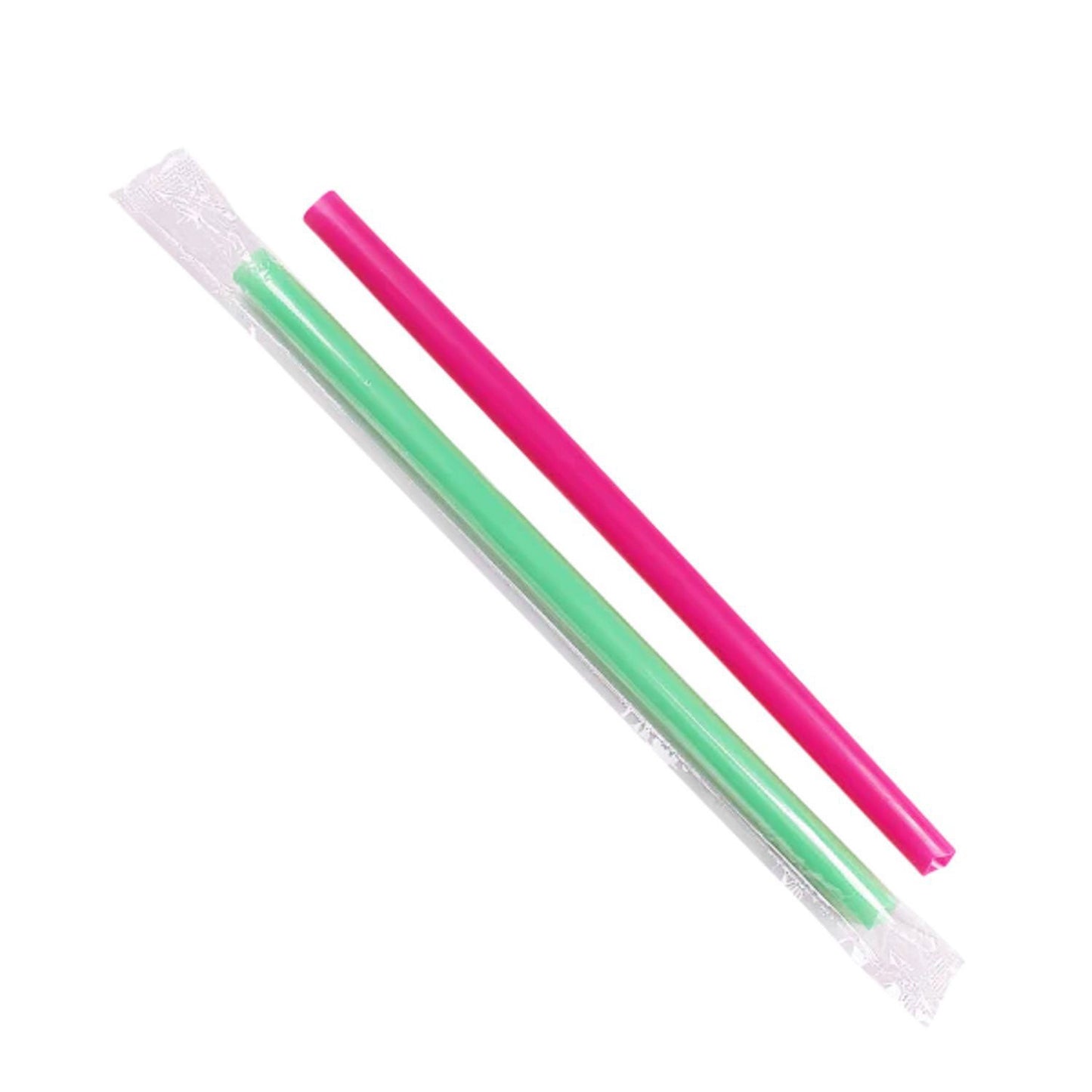 Karat Boba Straws, 9", Assorted, 1,600/Carton (KRTC9060SMIXED)