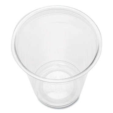 Karat PET Plastic Cups, 92 mm Rim Diameter, 12 oz, Clear, 1,000/Carton (KRTCKC12S)