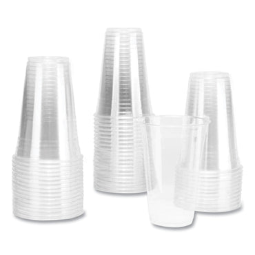 Karat PET Plastic Cups, 20 oz, Clear, 1,000/Carton (KRTCKC20)