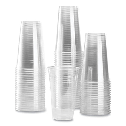 Karat PET Plastic Cups, 24 oz, Clear, 600/Carton (KRTCKC24)