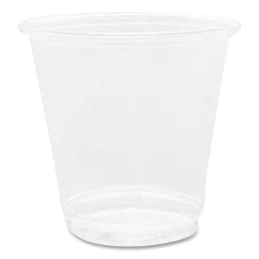 Karat PET Plastic Cups, 3 oz, Clear, 2,500/Carton (KRTCKC3)