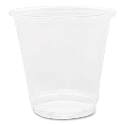 Karat PET Plastic Cups, 3 oz, Clear, 2,500/Carton (KRTCKC3)