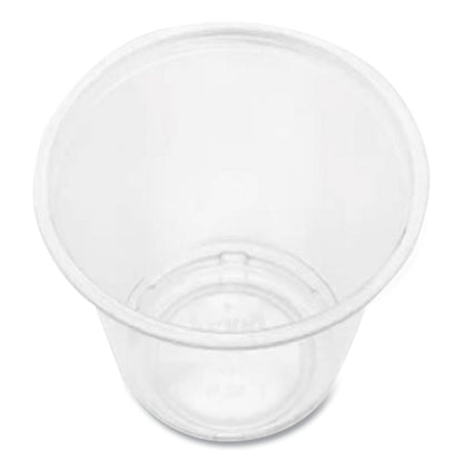 Karat PET Plastic Cups, 3 oz, Clear, 2,500/Carton (KRTCKC3)