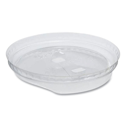 Karat PET Lids, Strawless Sipper, Fits 12 oz to 24 oz Cold Cups, Clear, 1,000/Carton (KRTCKC626TSSH)