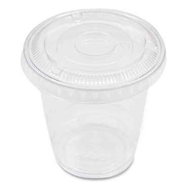 Karat PET Lids, Fits 8 oz to 10 oz Cold Cups, No Hole Flat Lid, Clear, 1,000/Carton (KRTCKC78TSNH)
