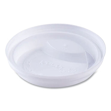 Karat Hot Cup Lids, Fits 10 oz to 24 oz Paper Hot Cups, Sipper Lid, White, 1,000/Carton (KRTCKDL516WPP)