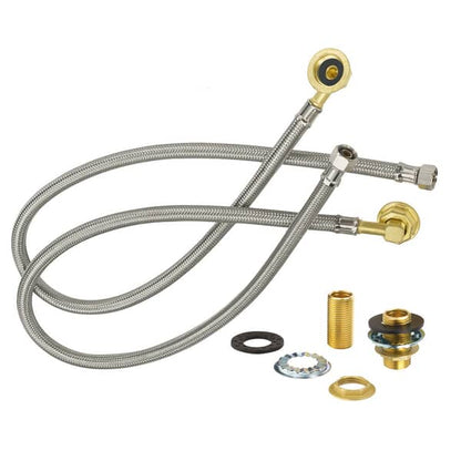 Krowne 21-445L E-Z Install Water Line Kit, Wall Mount, (KRW21-445L)